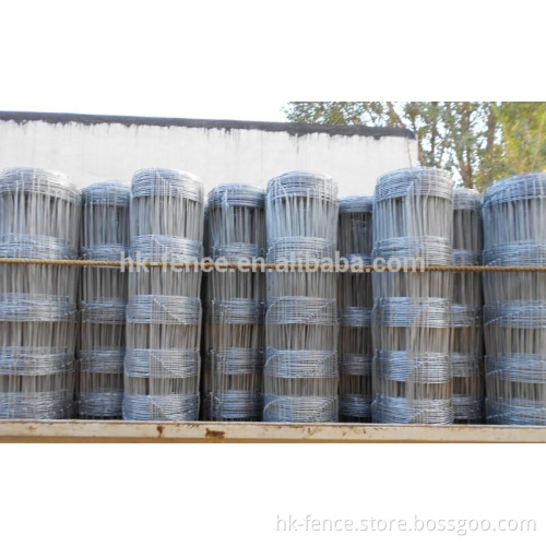 hot-dipped galvanized farm guard hinge joint cattle fence